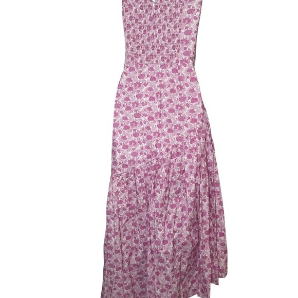 Hyacinth House Camellia Dress XXL Pink Floral High Low Strapless NWT - Picture 5 of 6